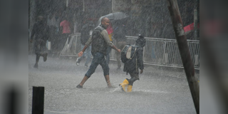 Rains pound Nairobi