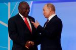  Presidents Cyril Ramaphosa and Vladimir Putin 