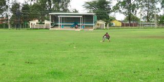 The open playground at Bomet Green Stadium