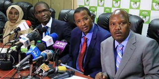 Former Independent Electoral and Boundaries Commission (IEBC) chairman Issack Hassan