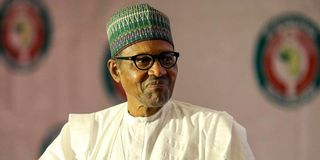 Outgoing President of Nigeria Muhammadu Buhari
