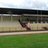 The main pavilion at William Ole Ntimama Stadium in Narok County 