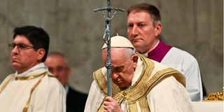 Pope Francis easter vigil