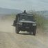 A KDF convoy with soldiers heading towards Arabal in Baringo County from Marigat on March 14, 2023
