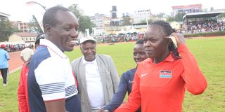 Kisii Governor Simba Arati and Mary Moraa