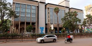 The Central Bank of Kenya, Nairobi. 