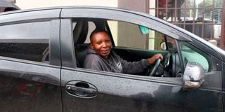 An Nisa Taxi driver Beatrice Wambui 