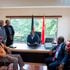 Uhuru at Jubilee headquarters