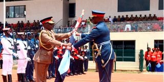 Gen Francis Ogolla and Gen Robert Kibochi