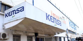 Kemsa offices in Industrial Area, Nairobi. 