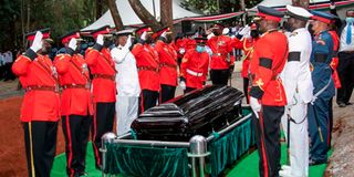 Kibaki burial