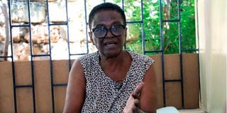 Constance Sidi, the Mother of Smart Mwakalama, the Deputy Leader of Suspected Cult Pastor Paul Mackenzie