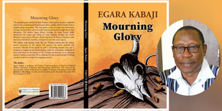 Prof Egara Kabaji, author of the novel Mourning Glory.