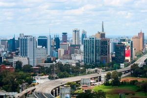 The Nairobi City Skyline 
