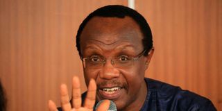 President William Ruto’s economic advisor Dr David Ndii