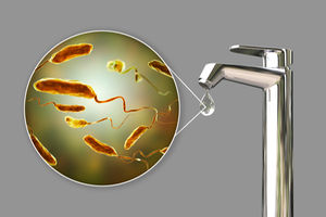  cholera bacteria water tap