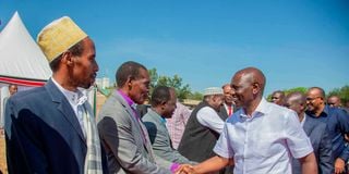 President William Ruto in Isiolo