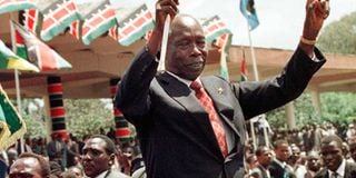 Former President Daniel arap Moi 