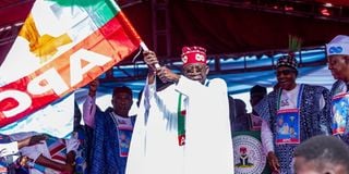 Nigeria's President-elect Bola Tinubu 