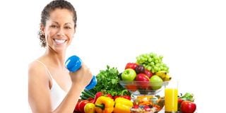 healthy food diet exercise