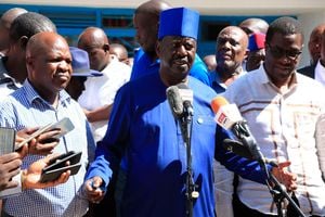 Raila Odinga in Kisumu
