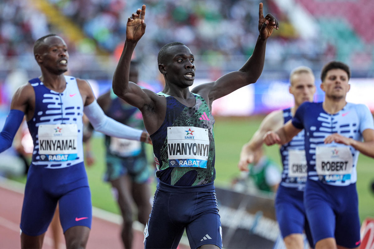 Rabat Diamond League Wanyonyi destroys 800m field Nation