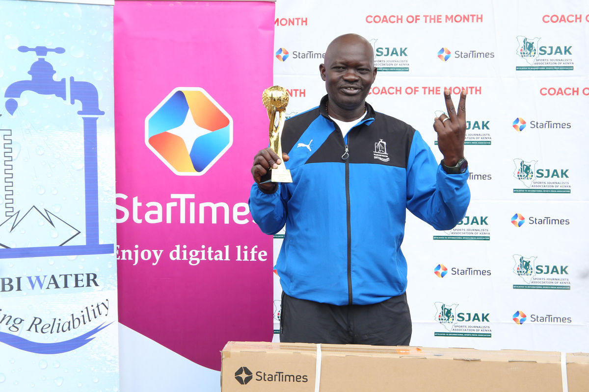 Nairobi Water’s Ochieng’ named finest coach for March