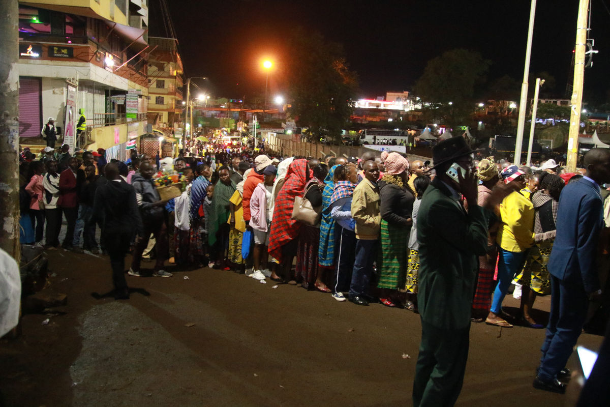 How Kenyans rose early for Madaraka festivities at Embu Moi Stadium