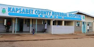 Kapsabet County Referral Hospital, on the spot over medical negligence 