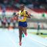 Beatrice Chebet crosses the finish line to win women's 1,500 metres race