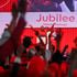 Uhuru Kenyatta at a Jubilee NDC