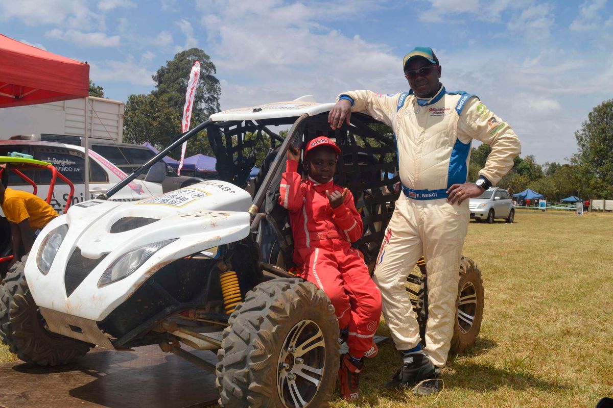 Daughter mother crew in the Safari Rally mix again