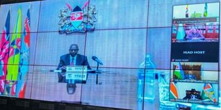 President William Ruto chairs the virtual Intergovernmental Authority for Development (IGAD) meeting on the crisis in Sudan