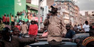 Raila Odinga maandamano monday protests