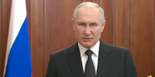 Russian President Vladimir Putin