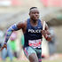 Ferdinand Omanyala charges in men's 4x100m relay final