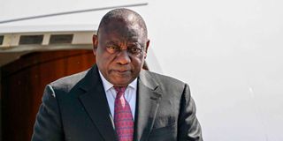 President Cyril Ramaphosa.