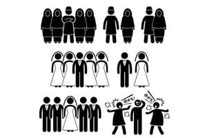 polygamy graphic cartoon