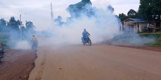 Teargas