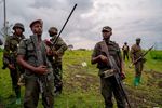 M23 rebels in Kibumba, eastern DR Congo