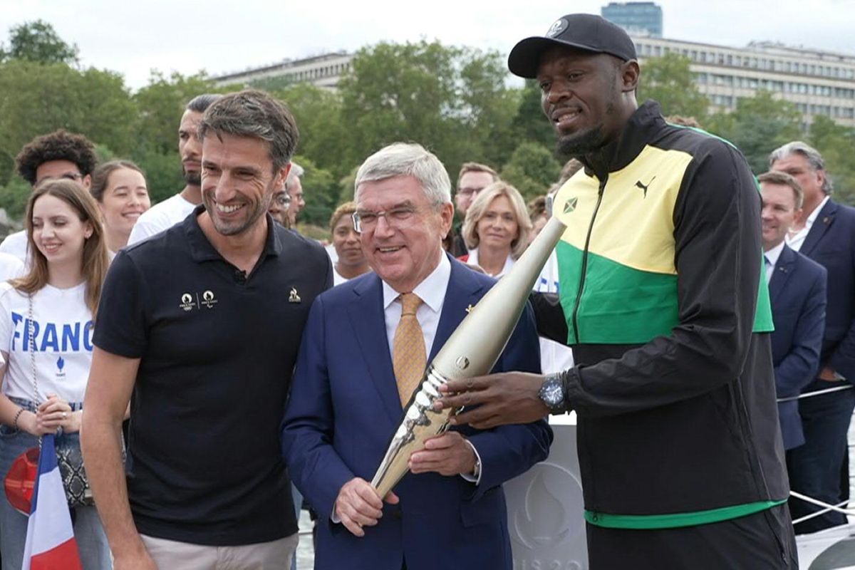 Usain Bolt graces unveiling of Paris 2024 Olympic torch Nation