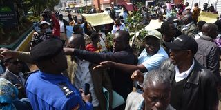 Eldoret Finland scam protests