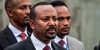 Ethiopian Prime Minister Abiy Ahmed.