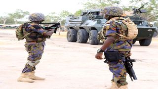 Kenya Defence Forces soldiers