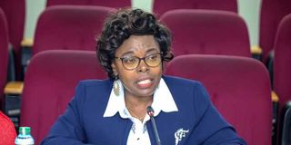 Controller of Budget Dr Margaret Nyakango