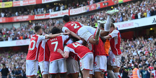 Rice and Jesus score in injury time as Arsenal sink Man United - World -  Sports - Ahram Online