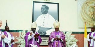 Nairobi Archbishop Philip Anyolo 