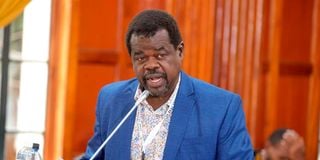 Busia Senator Okiya Omtatah.