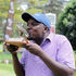 Kiambu Golf Club’s Michael Karanga celebrates 