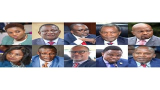 Ruto ministers 